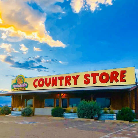 The Apple Annie's Country Store is open year round and a great stop for a quick bite, a shopping spree, or to grab a gift for some one special!