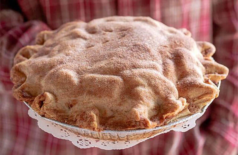 We are known for our delicious apple pies made fresh with ingredients grown on the farm!